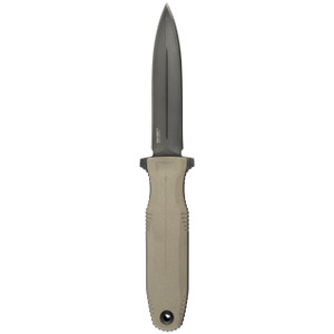 SOG PENTAGON FX 4.77" Fixed Blade Knife (FDE) - 17-61-02-57