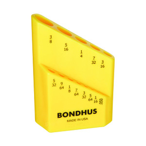 Bondhus SAE Replacement Hex Key Case - 0.050 to 3/8" (Holds 13 Tools) - 18037