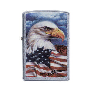 Zippo Windproof Lighter Mazzi - Freedom Watch Street Chrome - 24764