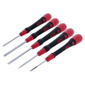 Wiha PicoFinish Precision Screwdriver Set (5 Piece) - 26195