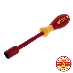 Wiha VDE Insulated SoftFinish Nut Driver 1/2" x 125mm - 32276