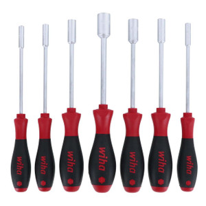 Wiha SoftFinish Metric Nut Driver Set (7 Piece Set) - 34194