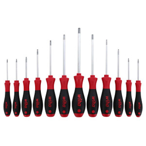 Wiha SoftFinish Cushion Grip Torx Screwdriver Set T5 to T40 (12 Piece Set) - 36267