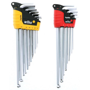 Wiha MagicRing Ball End Hex L-Key Set SAE/Metric (22 Piece Set) - 66992