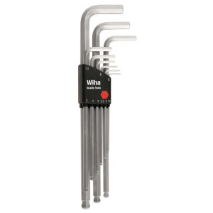 Wiha Ball End Metric Hex L-Key Set (9 Piece Set) - 66994
