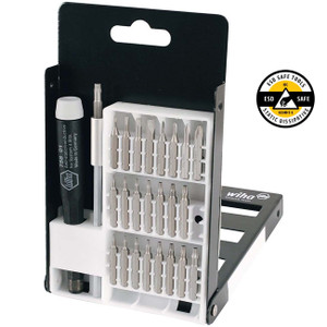 Wiha System 4 ESD Safe Micro Bit - 27 Piece Set - 75992