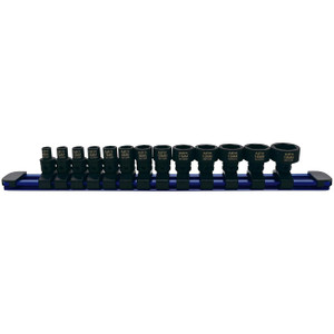 Astro Tools Metric 1/4" Drive Low Profile Nano Impact Sockets (13 Piece) - 78113