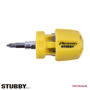 Picquic STUBBY 6-in-1 Quick Bit Change Screwdriver (Blister package) - 91100