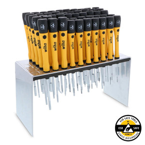 Wiha Master Technician's ESD Safe PicoFinish Precision Screwdriver Bench Top Set (50 Piece) - 92093