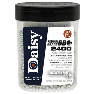 Daisy Outdoor Products 2400 ct BB Bottle Silver 4.5 mm - 980024-446