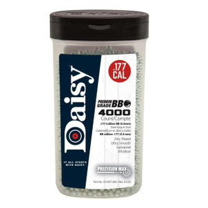 4000 count .177 steel BB for use in all .177 pistols or air rifles. - 980040-446