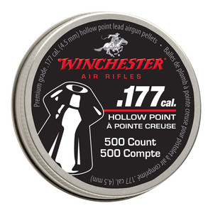 Winchester .177cal Hallow Point Pellets (500 Count) - 987418-406