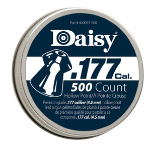 Daisy .177 Caliber PrecisionMax Hollow-Point Pellets (500 per Tin) - 7780