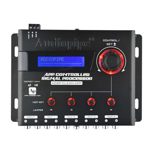 Audiopipe 1-In/4-Out Digital Signal Processor - APP Controlled - ADSP-CLEAN-APP