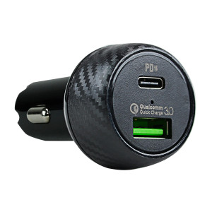 Audiopipe 20W Dual USB Car Charger - QC3.0 + PD - AIQ-UCCIG-QC3