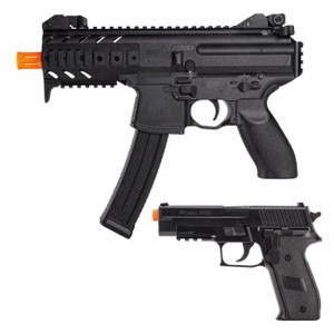 Sig Sauer MPX - P226 6mm Airsoft Combo Kit (Spring Operated) - AIR-S1-MPX226
