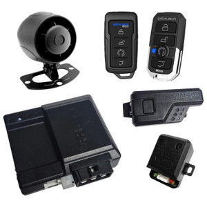 Excalibur 1-Way Car Alarm System with Remote Start 1500 Foot Range - AL-1680