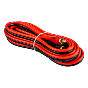 Audiopipe Oxygen Free 6' RCA Cable with Gold Connectors - AMFV-6