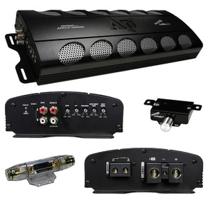 Audiopipe 1800W Class D amplifier remote woofer control - APCLE-18001D