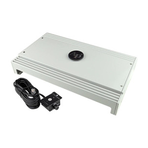 Audiopipe 3000 Watt 6 Channel Class D Marine Amplifier with Remote Bass Knob - APSR-6185GS