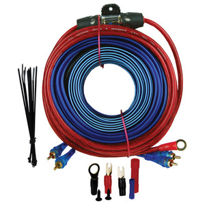 Audiopipe 8 Gauge Amplifier Wiring Kit - 1500 Watts - BMS-1500SX