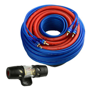 Audiopipe 4 Gauge Amplifier Wiring Kit - 2100 Watts - BMS-2100SX