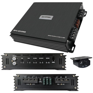 Blaupunkt HX-Series Monoblock D-Class Power Amplifier 1200 Watts RMS - BPA-HX1200