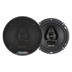 Blaupunkt E-Series 6" 3-Way Coaxial Speakers 20WRMS / 40W Max - BPS-E653