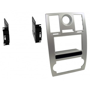 American International Double Din Kit 2005-07 Chrysler 300 Silver - CDK637S