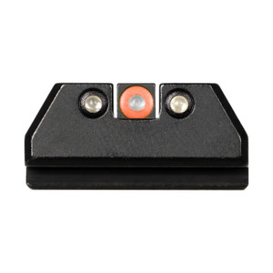 Night Fision Tritium Sights for CZ-USA P-07/P-09 - Orange Tritium Front Ring / Tritium Black Ring Re - CZU076003OGZG