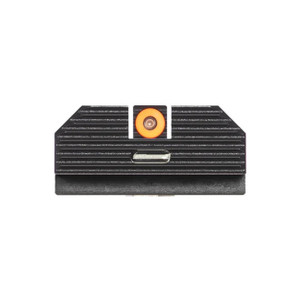 Night Fision Costa Ludus Night Sight Set for Glock 17/19/34 - Orange Tritium Front Ring/Tritium Blac - GLK001010OGXG