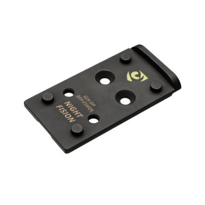 Night Fision Precision Optic Plate: Glock Full Size MOS (19/17/47) to DPP Footprint - GLKOPDPPFSMOS