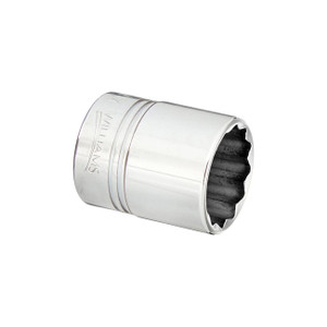 Williams 17/32" Shallow Socket 3/8" Drive 12 Point - JHWB-1217