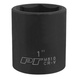 Performance Tool 1/2" Drive 1" 6-Point Impact Socket - M810