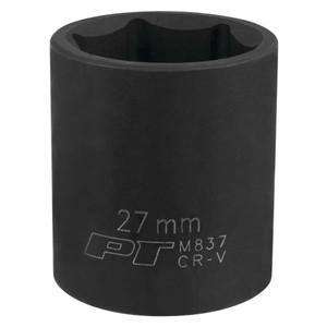 Performance Tool 1/2" Drive 27mm 6-Point Impact Socket - M837
