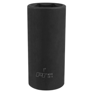 Performance Tool 1/2" Drive 1" 6-Point Deep Impact Socket - M849