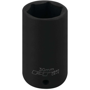 Performance Tool 1/2" Drive 30mm 6-Point Deep Impact Socket - M880