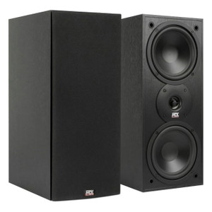 MTX Dual 6.5" 2-Way Bookshelf Speaker 100W RMS - MONITOR60I