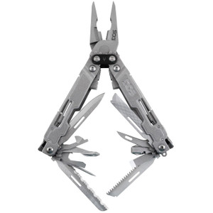 SOG PowerAccess Deluxe Multi-Tool with 21 Tools and 12-Piece Bit Kit Nylon Sheath - PA2001-CP