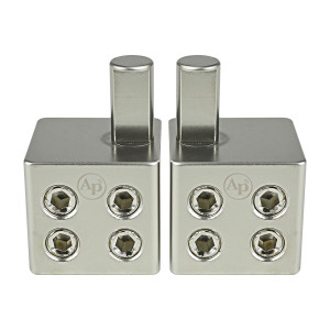 Audiopipe 1/0 Gauge Amp Input Reducer with Offset Stub - PB-P108