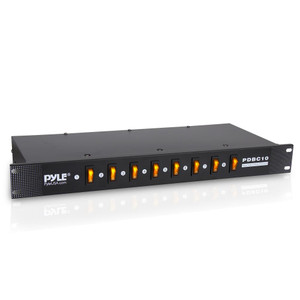Pyle 8-Outlet Rack Mount Power Supply Center - PDBC10