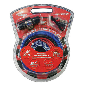 Audiopipe 8 Gauge Amplifier Wiring Kit - 1500 Watts - PK1500SX