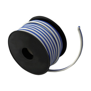Pyle Marine Speaker Wire 18 Gauge 50 Foot Blue/White - PLMRSW50