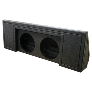 QPower "QBOMB" Canyon/Colorado Crew Cab '15-'19 Dual 10" Empty Woofer Box - QBCOLORADOCAN1020