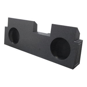 QPower "QBOMB" 2019 - 2024 Jeep Gladiator Dual 10" Sealed Empty Woofer Enclosure - QBGLADIATOR10