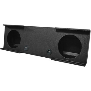 QPower "QBOMB" Chevy/GMC Crew Cab '07-'13 Dual 12" Empty Woofer Box - QBGMC1220074DR