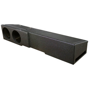 QPower "QBOMB" Chevy/GMC Crew Cab '07-'24 Dual 8" Ported Woofer Box - QBGMCFF07208