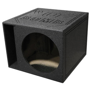 Qpower Single 15" Enclosure Horn Ported QBOMB with Spray Liner - QBOMB15HPSINGLE
