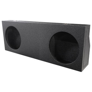 QPower "QBOMB" 22-24 Toyota Tundra Crew Max Dual 12" Sealed Empty Woofer Enclosure - QBTUNDRA122022CREW
