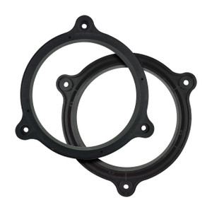 Audiopipe - Nissan 6.5" Factory to Aftermarket Speaker Adapter Kit - RING-PVC-NI6